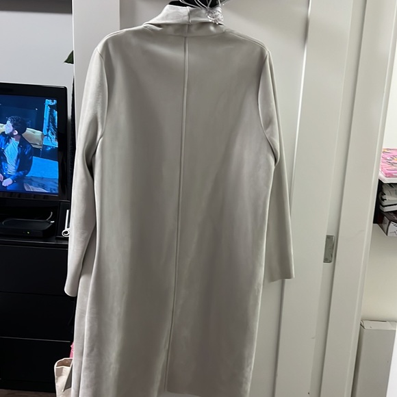 Zara faux suede overcoat - Picture 2 of 2